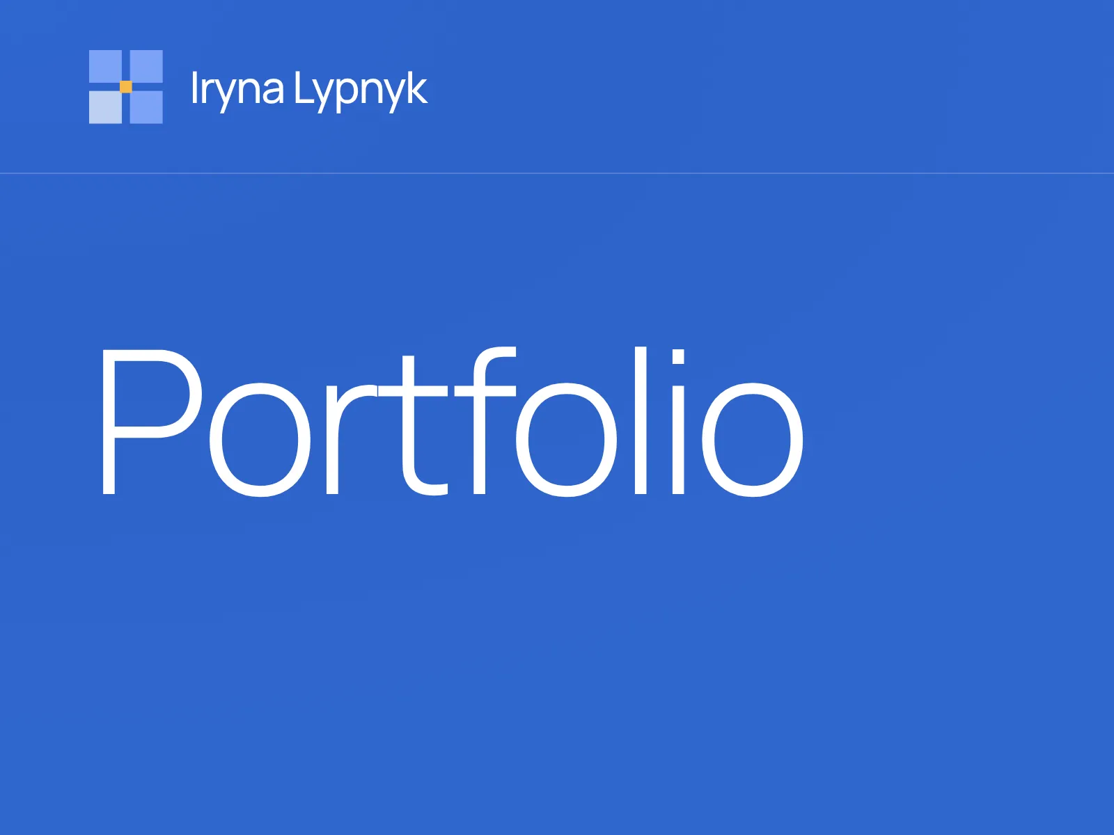 My Portfolio — Personal Portfolio Website